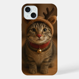 Coque iPhone 15 Plus Étui pour iPhone 15 Plus Rudolph le Chat