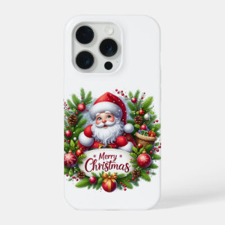 Coque iPhone 15 Pro Étui pour iPhone 15 Pro Joyeux Noël