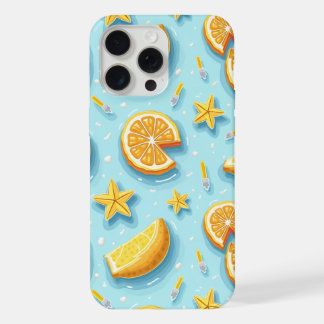 COQUE iPhone 15 PRO MAX ÉTUI POUR IPHONE 15 PRO MAX CITRON D'ÉTÉ