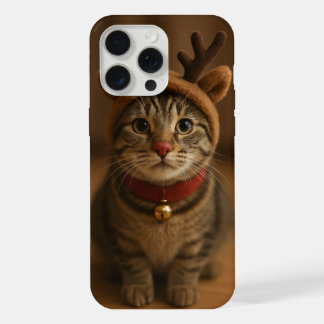 Coque iPhone 15 Pro Max Étui pour iPhone 15 Pro Max Rudolph le Chat