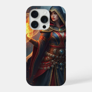 Coque iPhone 15 Pro Étui pour iPhone 15 Pro Sorcière Épique Lanceuse d