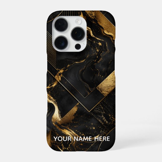 Coque iPhone Étui pour iPhone 16 Pro : Ajoutez Votre Nom Person (Verso)