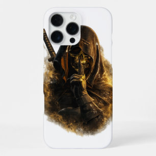 Coque iPhone 16 Pro Max Étui pour iPhone 16 Pro Max Dark Assassin Ninja à