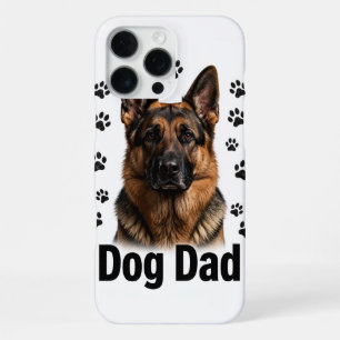 Coque iPhone 16 Pro Max Étui pour iPhone 16 Pro Max Dog Dad