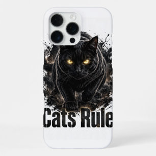 Coque iPhone 16 Pro Max Étui pour iPhone 16 Pro Max Les Chats règnent