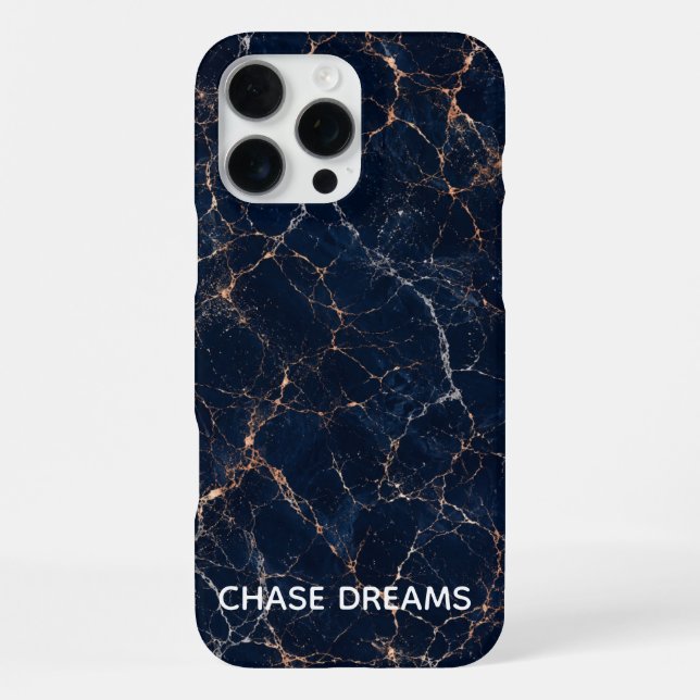 Coque iPhone Étui pour iPhone 16 Pro Max : Marbre Artistique av (Verso)