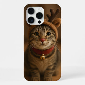 Coque iPhone 16 Pro Max Étui pour iPhone 16 Pro Max Rudolph le Chat