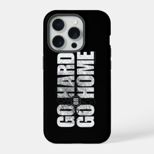 Coque iPhone 15 Pro Étui pour iPhone 5 Go Hard or Go Home