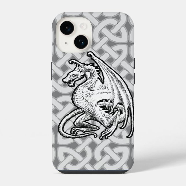 Coque iPhone Étui pour iPhone 6 Dragon ailé (Verso)