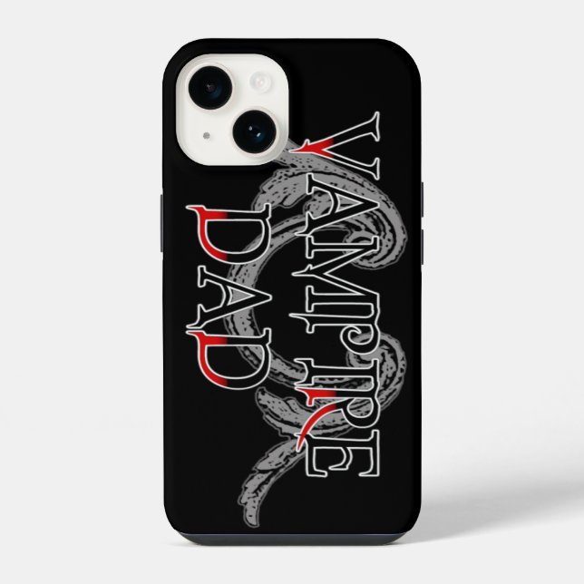 Coque iPhone Étui pour iPhone 6 Papa Vampire (Verso)