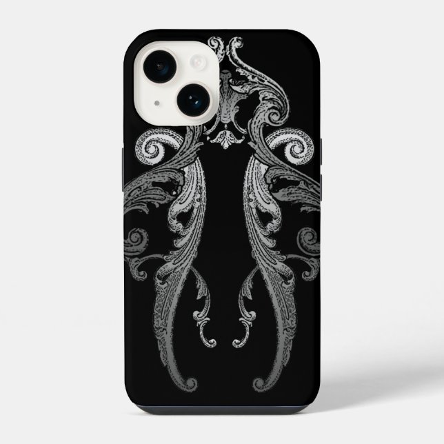 Coque iPhone Étui pour iPhone 7 à design gothique élégant et or (Verso)