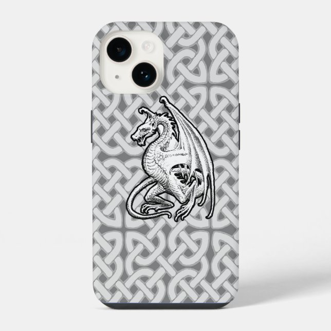 Coque iPhone Étui pour iPhone 7 Dragon ailé (Verso)