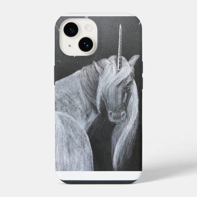 Coque iPhone Étui pour iphone Apple Licorne (Verso)