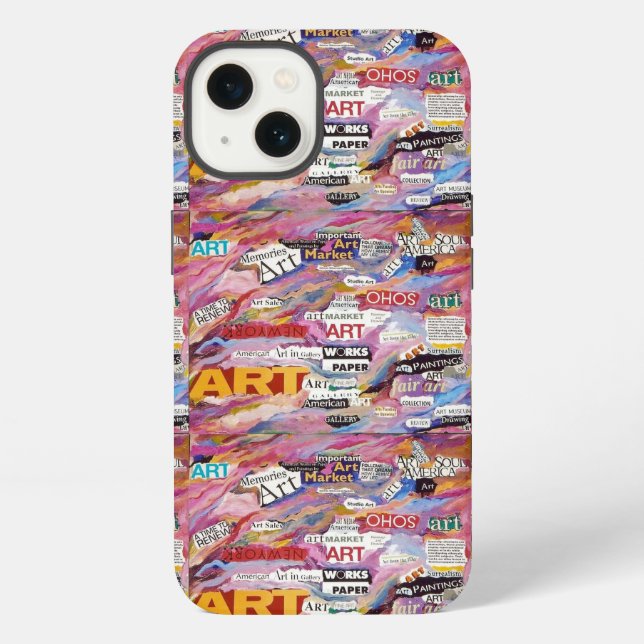 Coque iPhone Étui pour iPhone Art Market (Verso)