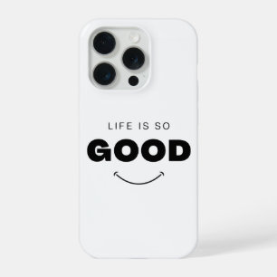 Coque iPhone 15 Pro Étui pour iPhone avec visage souriant esthétique '