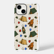 Étui pour iPhone Camping Rétro