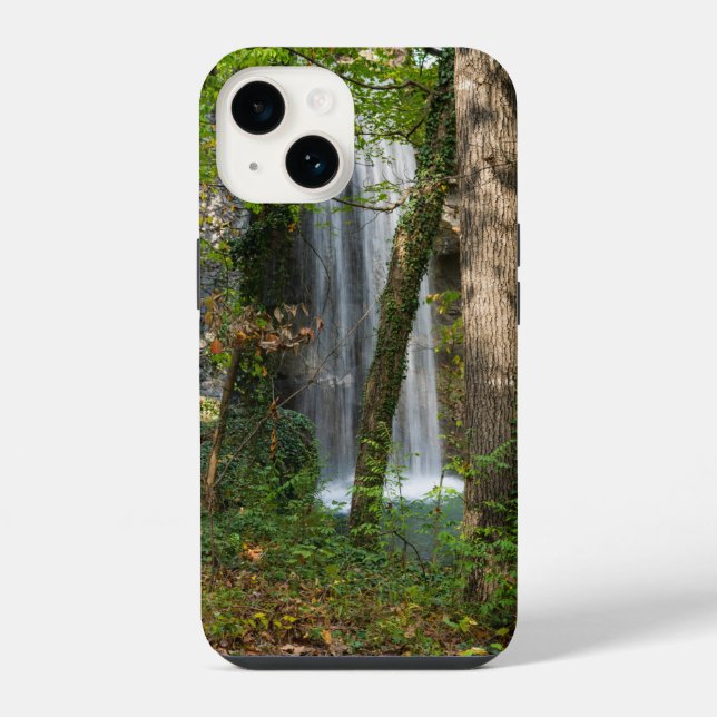 Coque iPhone Étui pour iPhone Cascade dans les Bois (Verso)