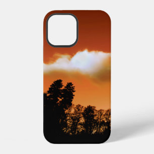 Coque iPhone 12 Étui pour iPhone Case-Mate arbres au coucher du so