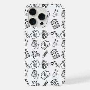 Coque iPhone 15 Pro Max Étui pour iPhone Case-Mate avec motif d'icônes de 