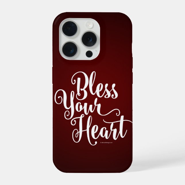 Coque iPhone Étui pour iPhone Case-Mate Bless Your Heart (Verso)
