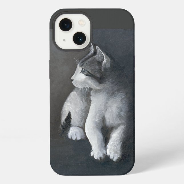 Coque iPhone Étui pour iPhone Case-Mate chaton tigré (Verso)
