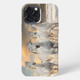 Etui iPhone 13 Pro Max Étui pour iPhone Case-Mate Chevaux Blancs