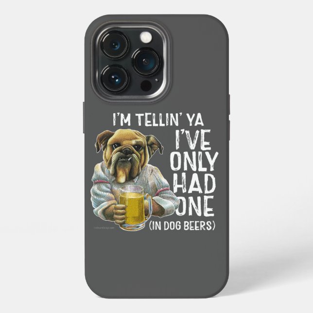 Coque iPhone Étui pour iPhone Case-Mate Chien Bières (Dos)