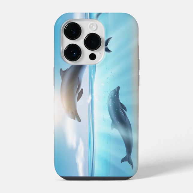 Coque iPhone Étui pour iPhone Case-Mate Dauphins  (Verso)