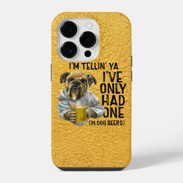 Coque iPhone Étui pour iPhone Case-Mate Dog Beers (Verso)