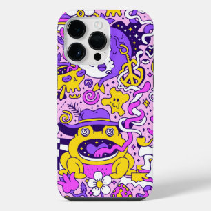 Coque Pour Pour iPhone 14 Pro Max Étui pour iPhone Case-Mate Doodle Cartoons