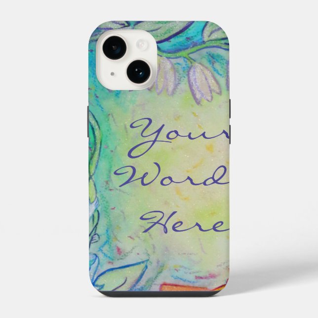 Coque iPhone Étui pour iPhone Case-Mate Fée des fleurs (Verso)