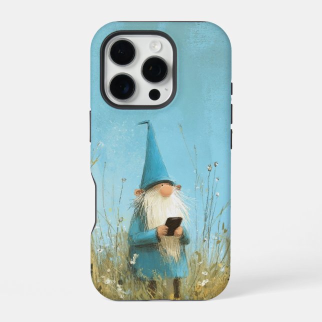 Coque iPhone Étui pour iPhone Case Mate - Gnome Adorable (Verso)