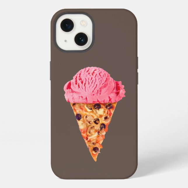 Coque iPhone Étui pour iPhone Case-Mate Ice Cream Pizza (Verso)
