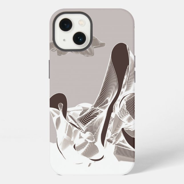 Coque iPhone Étui pour iPhone Case-Mate Mère et Enfant (Verso)