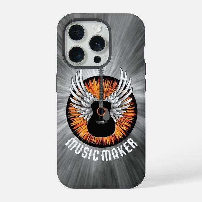 Coque iPhone Étui pour iPhone Case-Mate Music Maker (joueur de  (Verso)