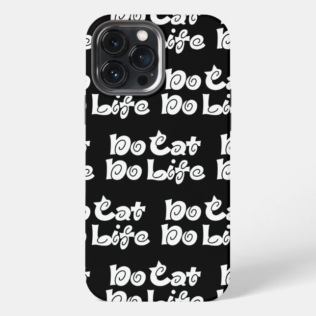Coque iPhone Étui pour iPhone Case-Mate No Cat No Life (Verso)