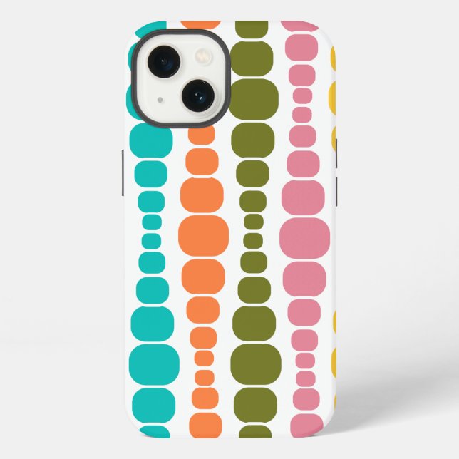 Coque iPhone Étui pour iPhone Case-Mate Rectangles Modernes (Verso)