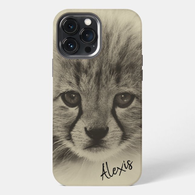 Coque iPhone Étui pour iPhone Cheetah Cub Case-Mate (Verso)
