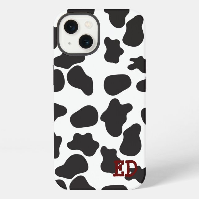 Coque iPhone Étui pour iPhone COW Case-Mate (Verso)