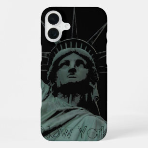 Coque iPhone 16 Plus Étui pour iPhone de New York Statue de la Liberté