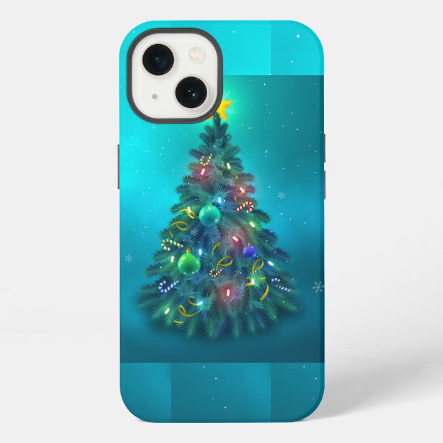 Coque iPhone Étui pour iPhone de Noël (Verso)
