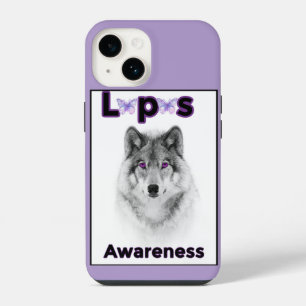 Coque Pour iPhone 14 Étui pour IPhone de sensibilisation au lupus