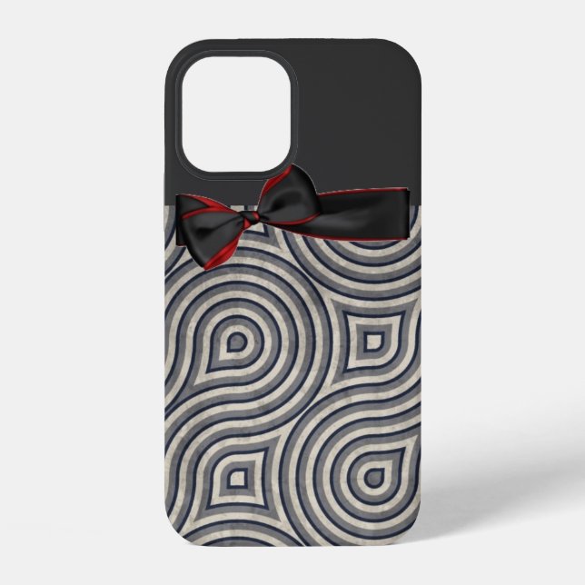 COQUE iPhone ÉTUI POUR IPHONE DESIGNER CHIC MODERNE (Verso)