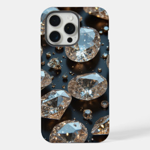 Coque iPhone 15 Pro Max Étui pour iPhone Diamond a l'air d'un véritable lu