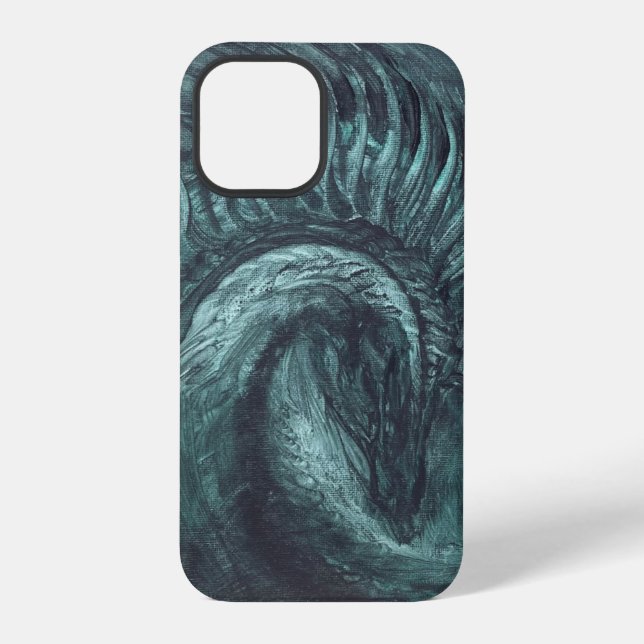 Coque iPhone Étui pour iPhone Dragon (Verso)