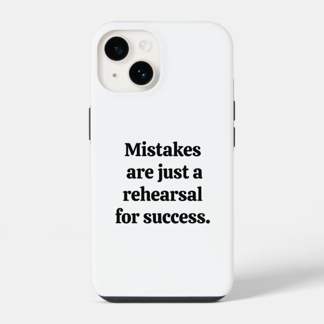Coque iPhone Étui pour iPhone Erreurs (Verso)