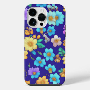 Coque Pour Pour iPhone 14 Pro Max Étui pour iPhone / iPad à motifs de fleurs sans co