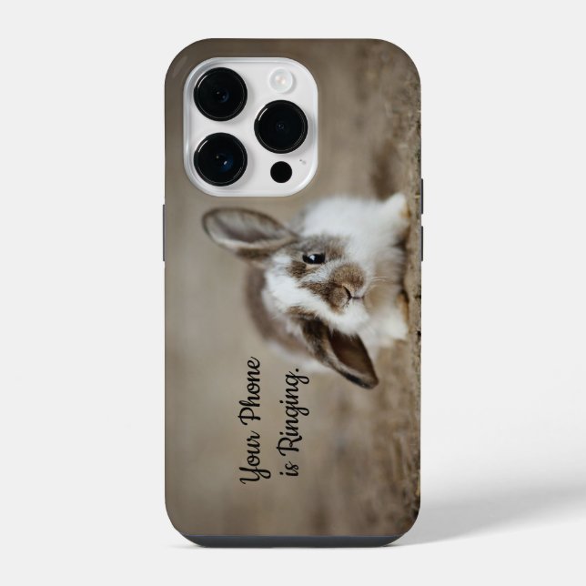 Coque iPhone Étui pour iPhone / iPad aux oreilles de lapin (Verso)