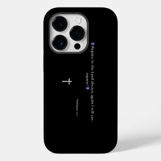 Coque Pour iPhone 14 Plus Étui pour iPhone / iPad avec le verset biblique Ph