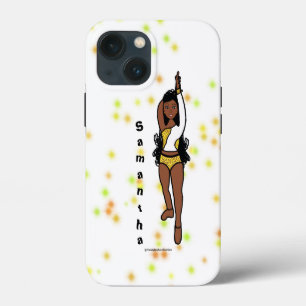 Etui iPhone 13 Mini Étui pour iPhone/iPad danseur personnalisé Gold Sp